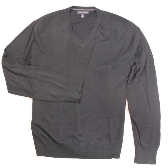 Banana Republiv Black V-neck sweater - Picture 1 of 3